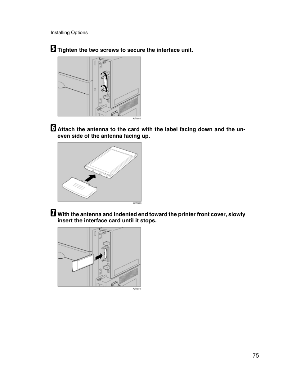 Lanier LP222cn User Manual | Page 87 / 536