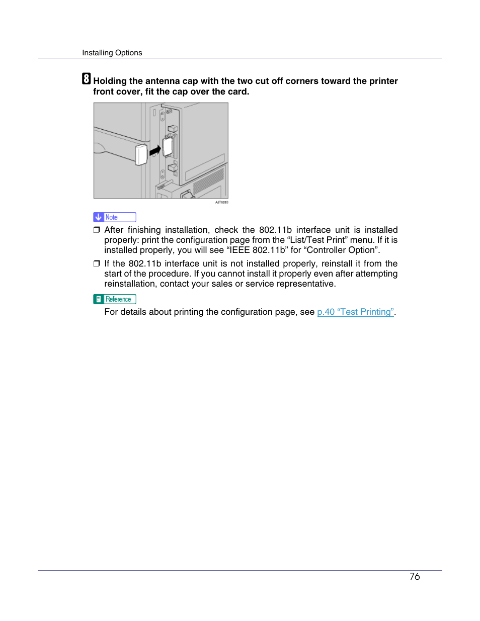 Lanier LP222cn User Manual | Page 88 / 536