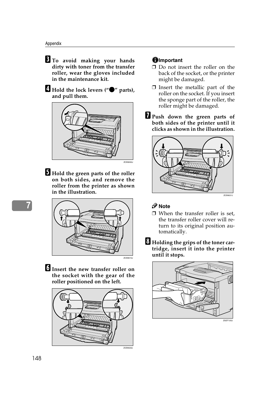 Lanier AP2610 User Manual | Page 156 / 182