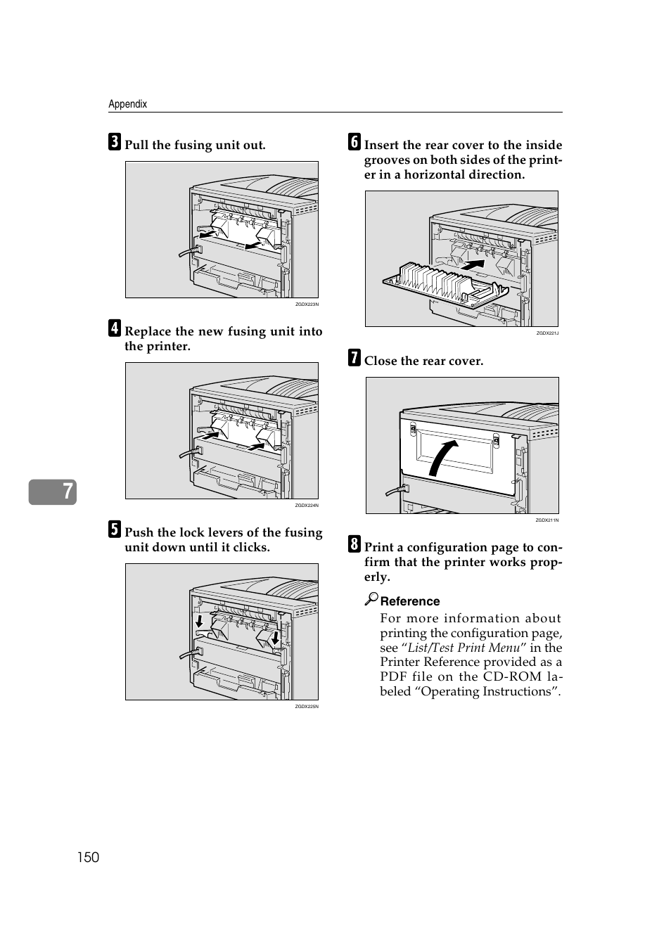 Lanier AP2610 User Manual | Page 158 / 182