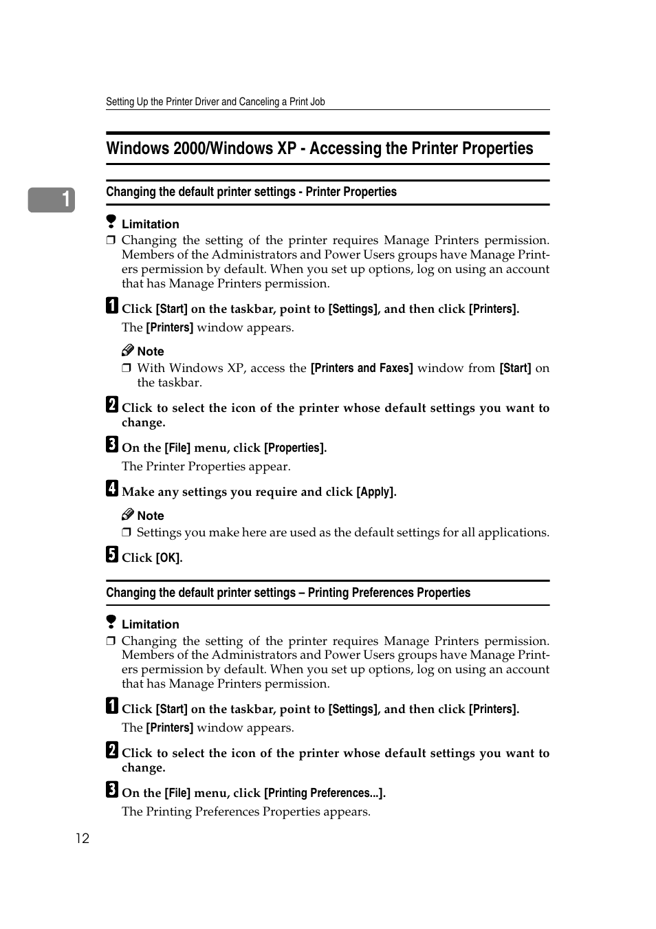 Lanier AP2610 User Manual | Page 20 / 182