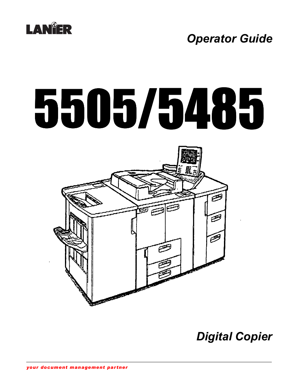 Lanier 5484 User Manual | 368 pages