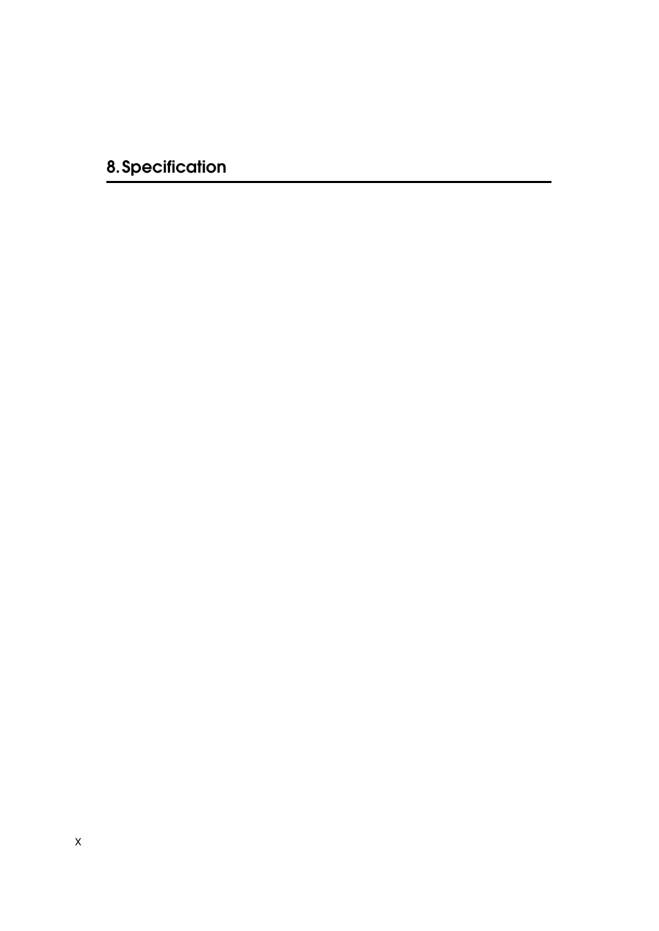 Specification | Lanier 5484 User Manual | Page 14 / 368