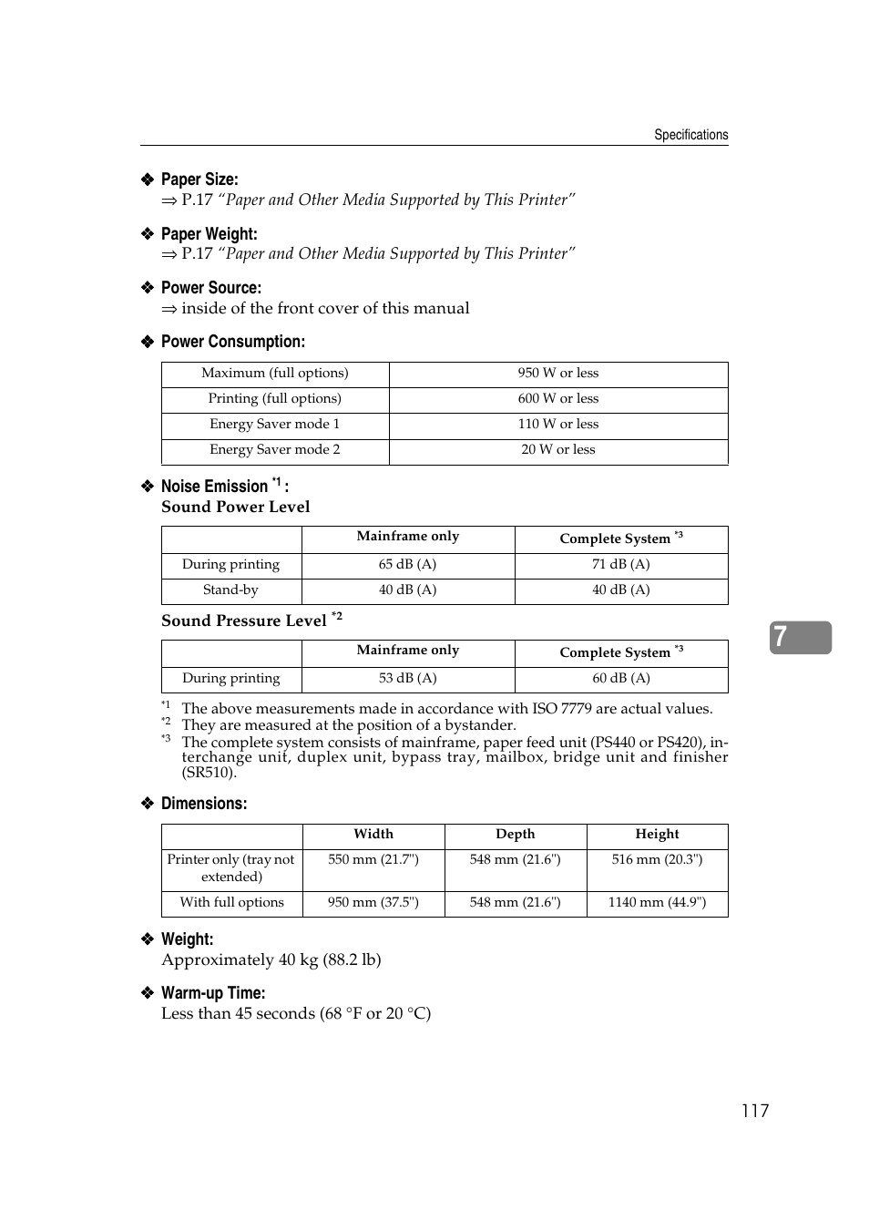Lanier AP3200 User Manual | Page 131 / 140