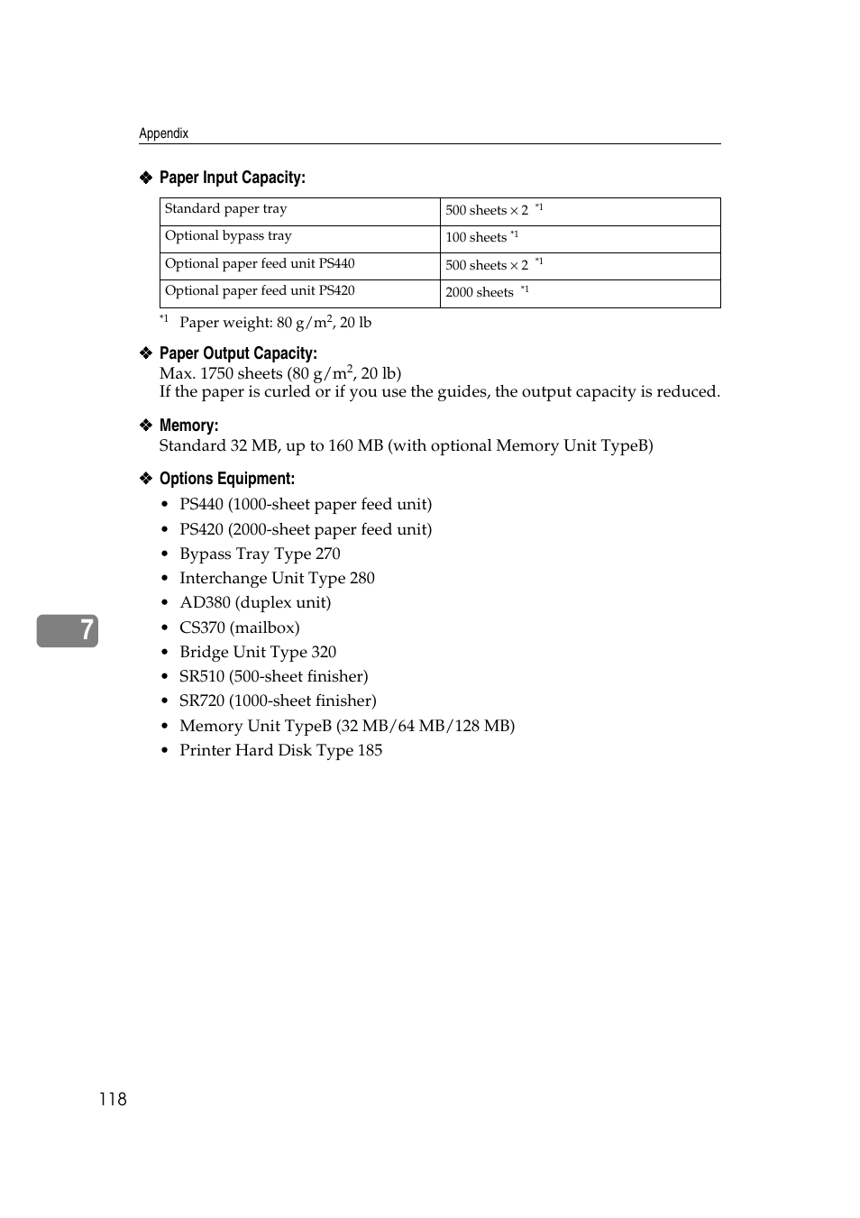 Lanier AP3200 User Manual | Page 132 / 140
