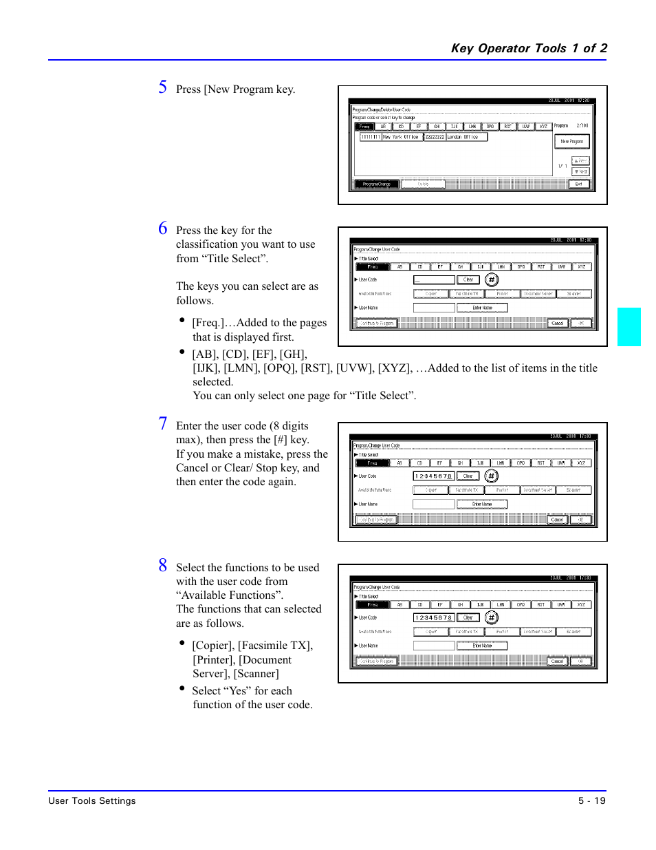 Lanier 5635 User Manual | Page 135 / 288