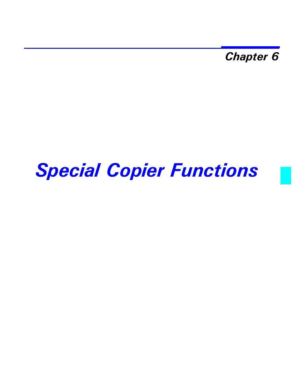 Special copier functions | Lanier 5635 User Manual | Page 169 / 288