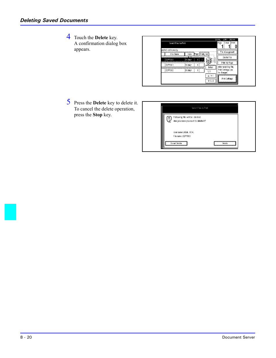Lanier 5635 User Manual | Page 224 / 288