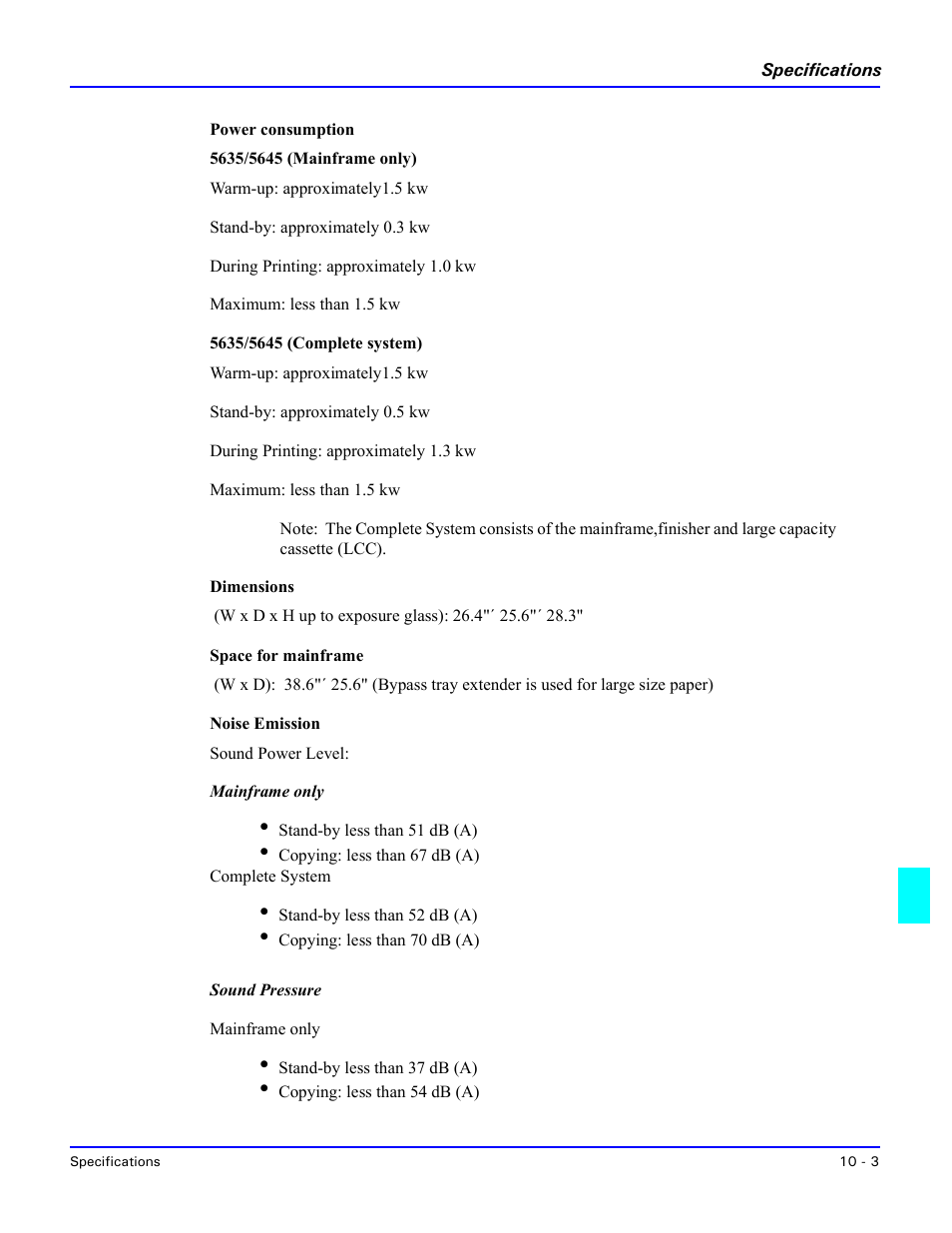 Lanier 5635 User Manual | Page 261 / 288