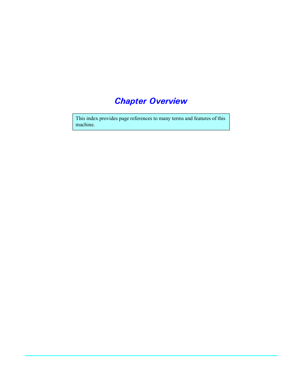 Chapter overview | Lanier 5635 User Manual | Page 282 / 288