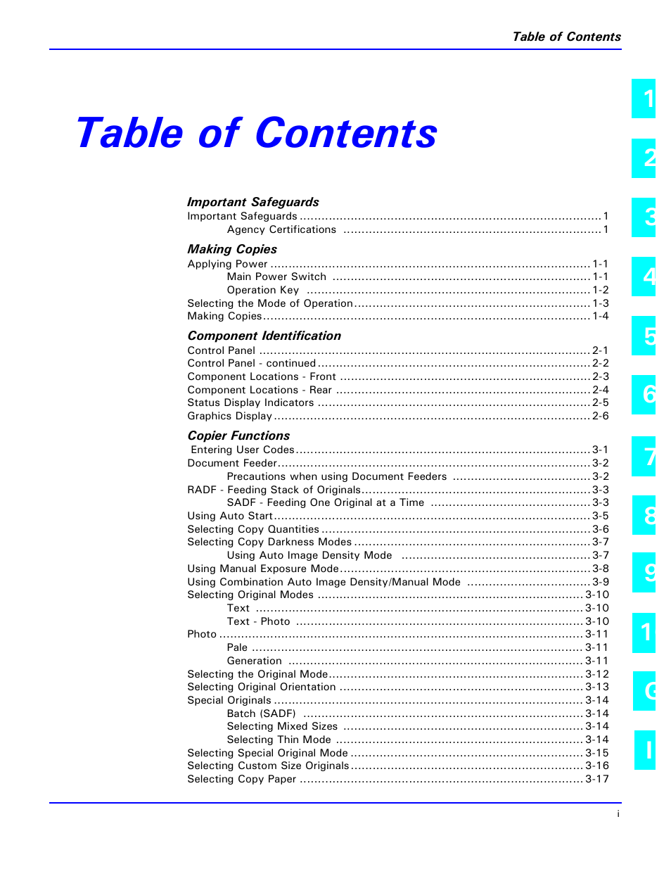 Lanier 5635 User Manual | Page 3 / 288