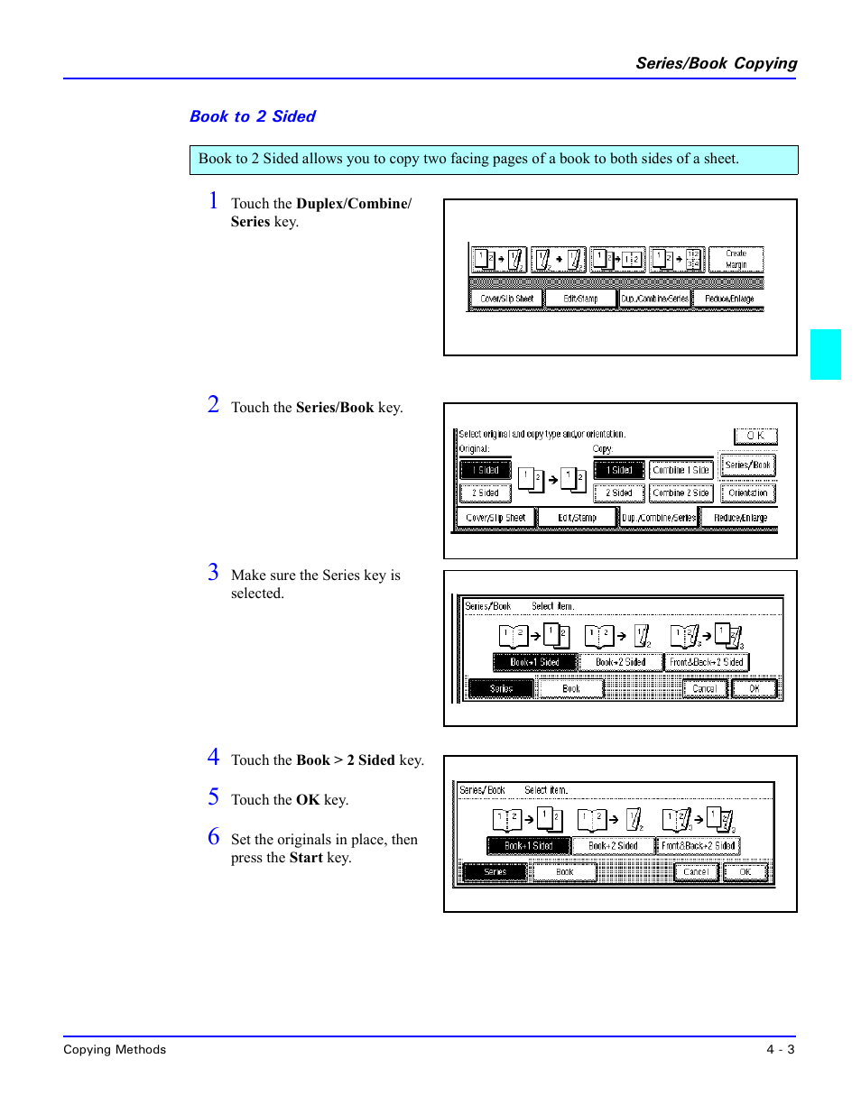 Book to 2 sided | Lanier 5635 User Manual | Page 67 / 288