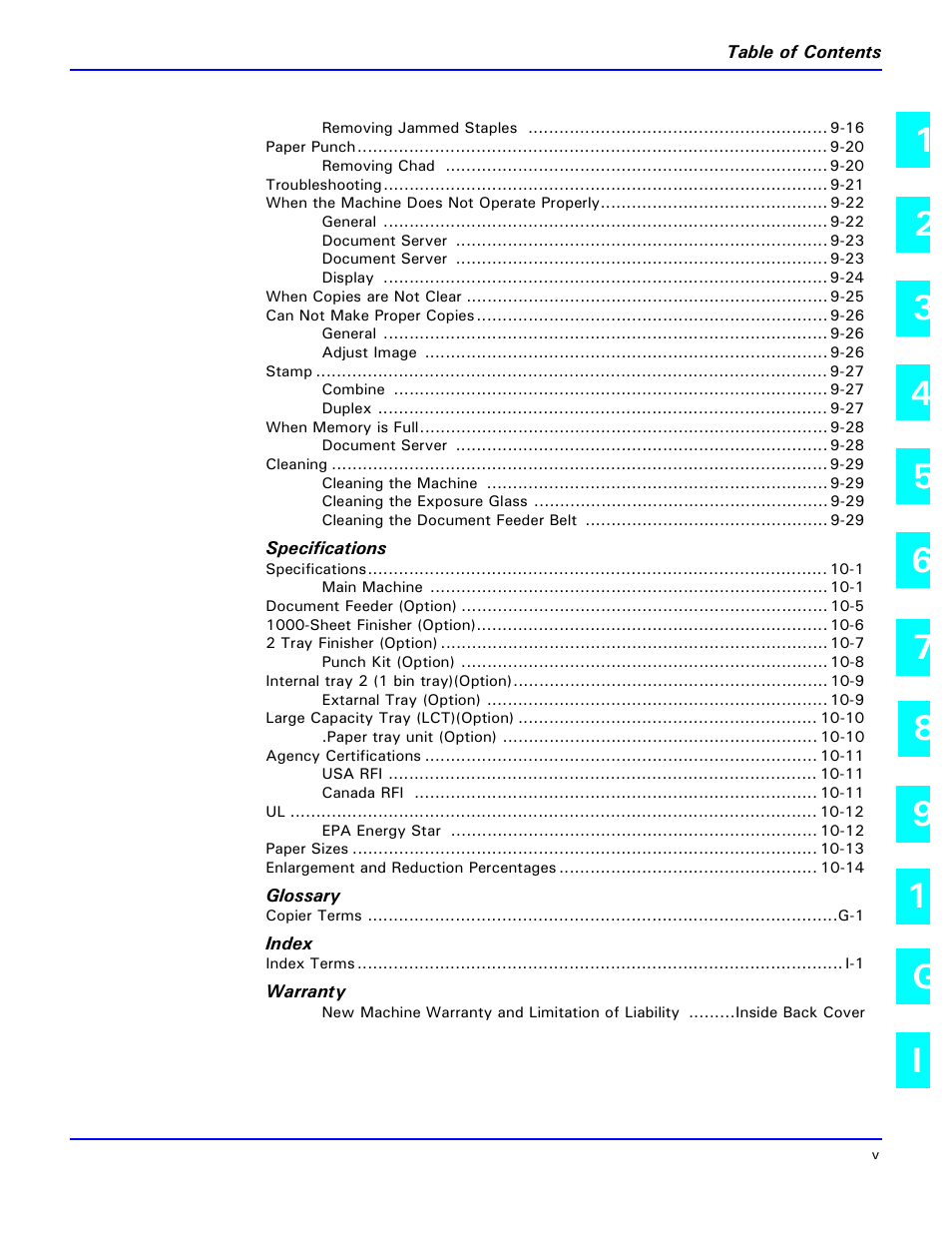 Lanier 5635 User Manual | Page 7 / 288