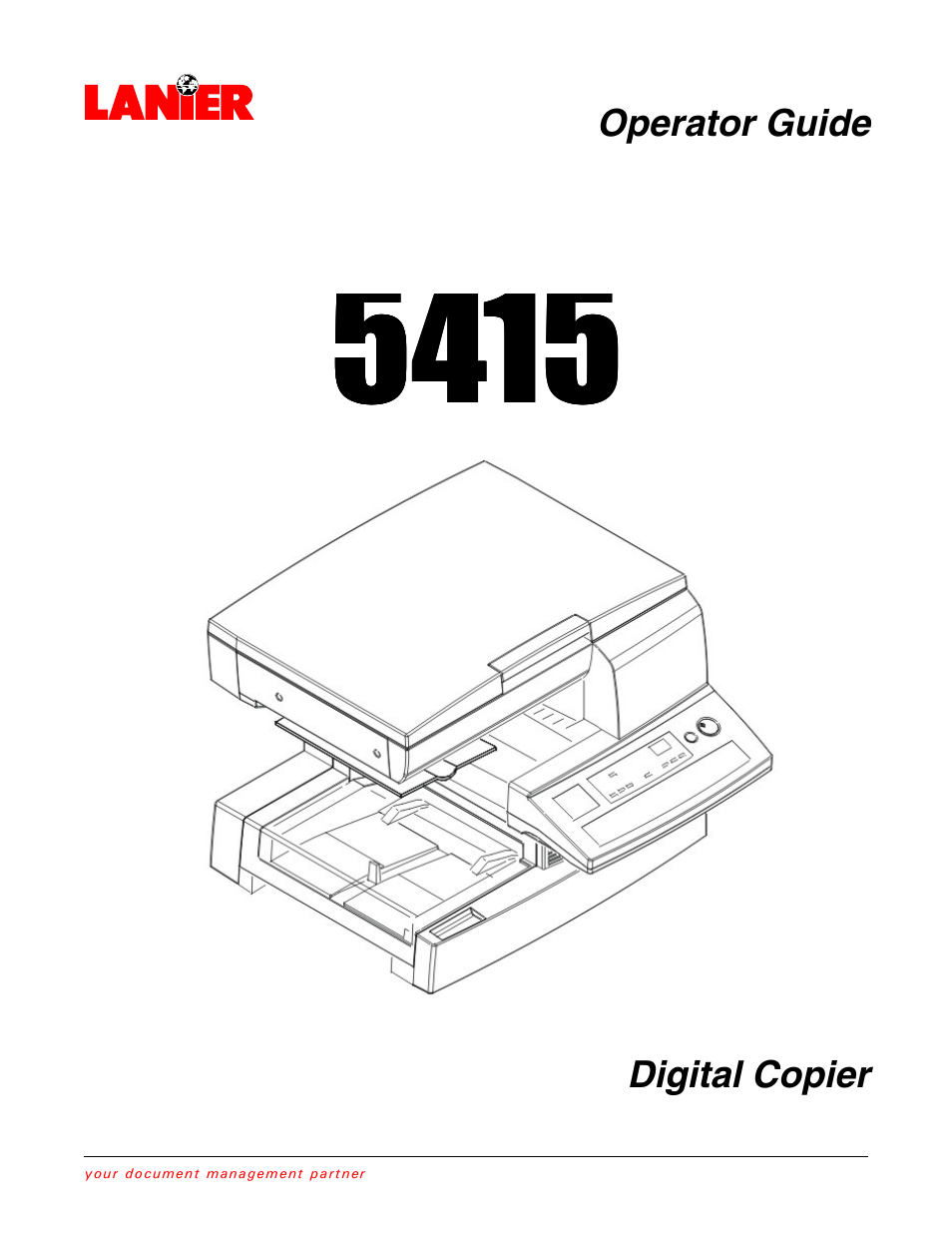 Lanier 5415 User Manual | 104 pages