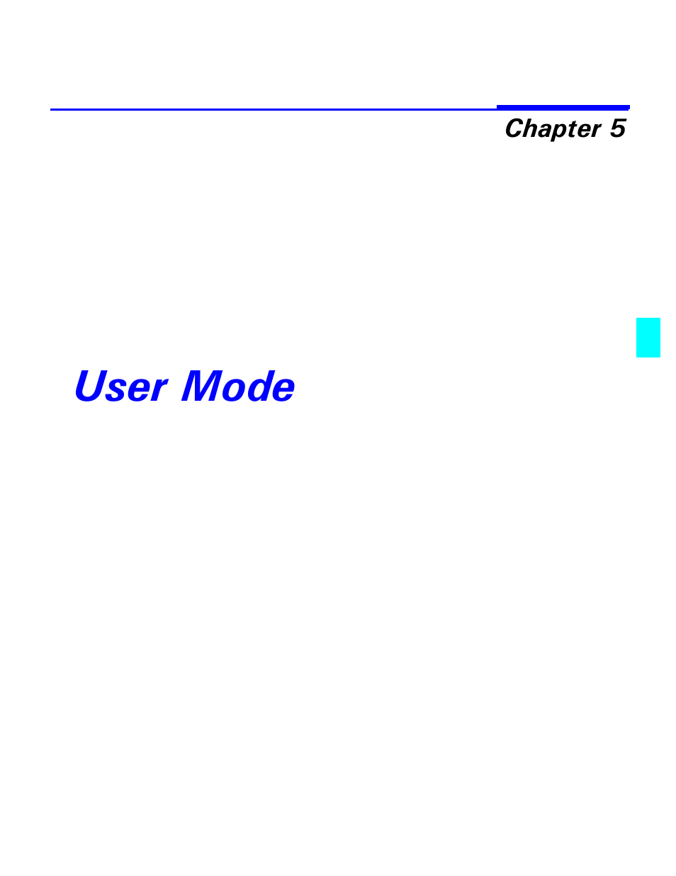 User mode, Chapter 5 - user mode | Lanier 5415 User Manual | Page 47 / 104