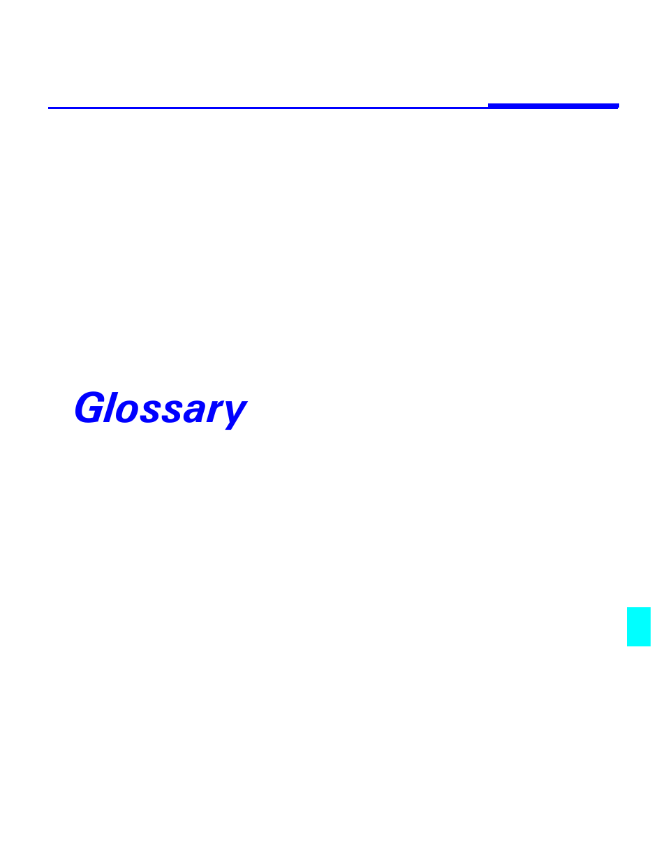 Glossary | Lanier 5415 User Manual | Page 91 / 104