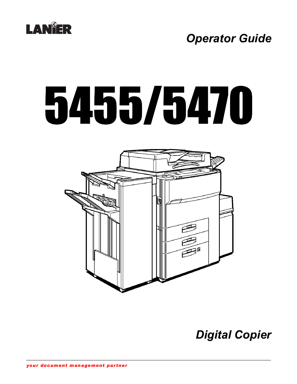 Lanier 5470 User Manual | 184 pages