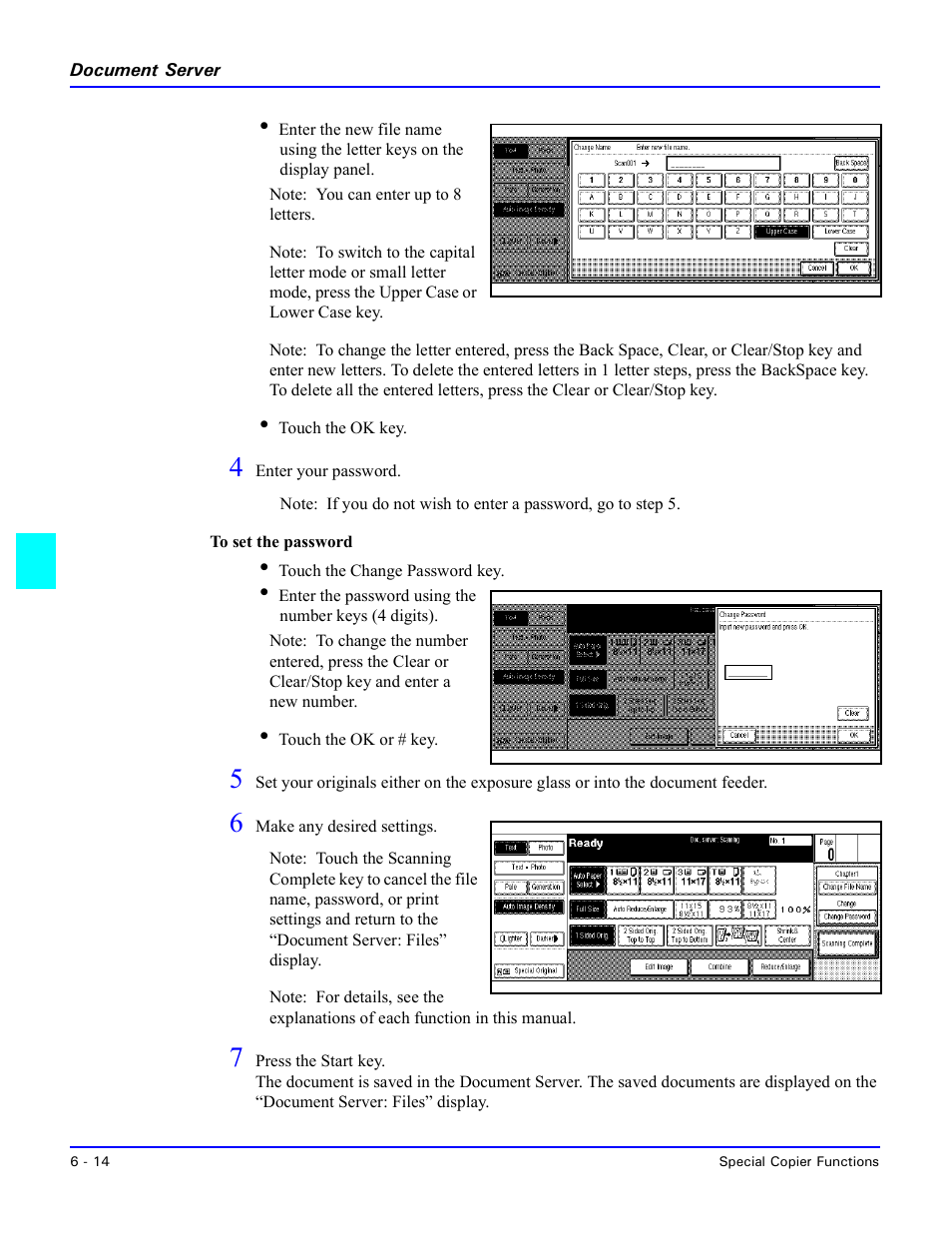 Lanier 5470 User Manual | Page 124 / 184