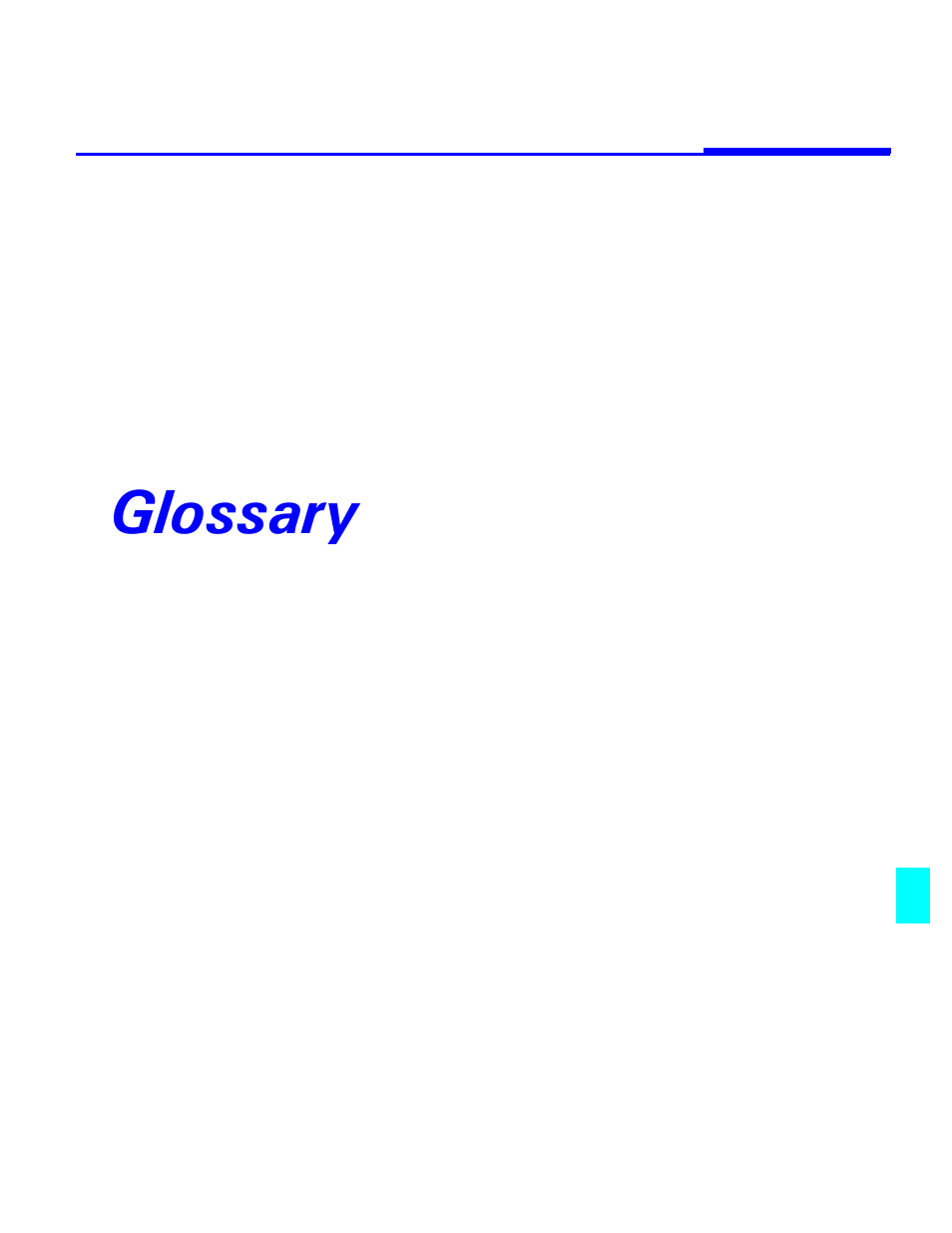 Glossary | Lanier 5470 User Manual | Page 169 / 184