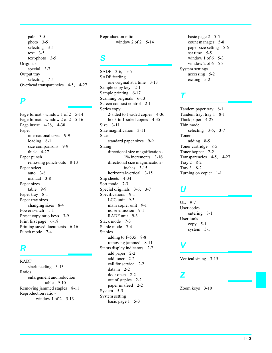 Lanier 5470 User Manual | Page 181 / 184