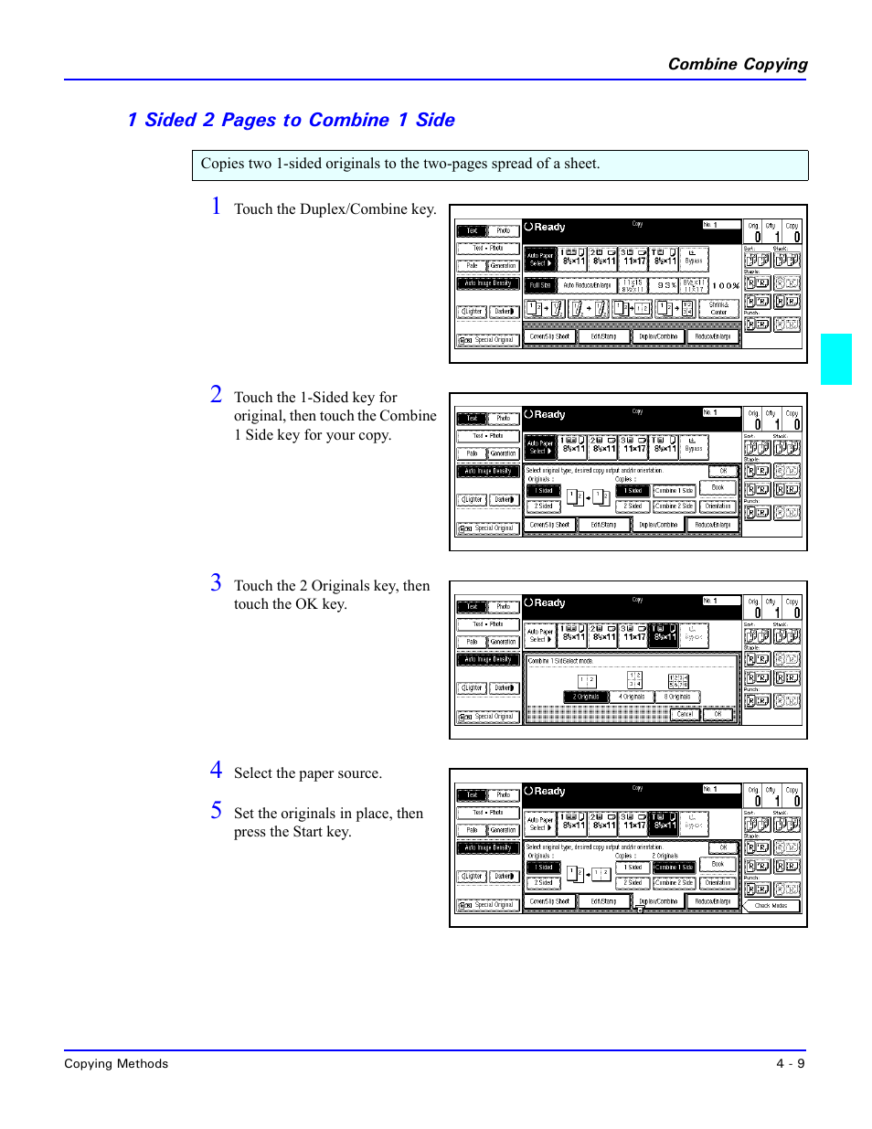 Lanier 5470 User Manual | Page 55 / 184