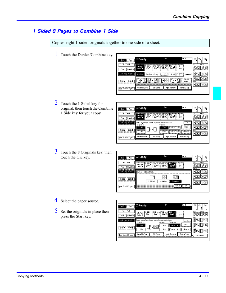 Lanier 5470 User Manual | Page 57 / 184