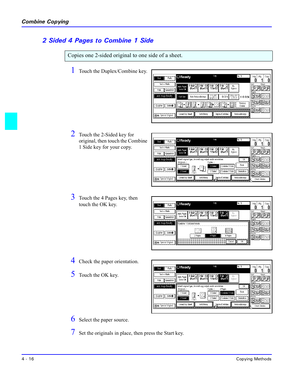 Lanier 5470 User Manual | Page 62 / 184