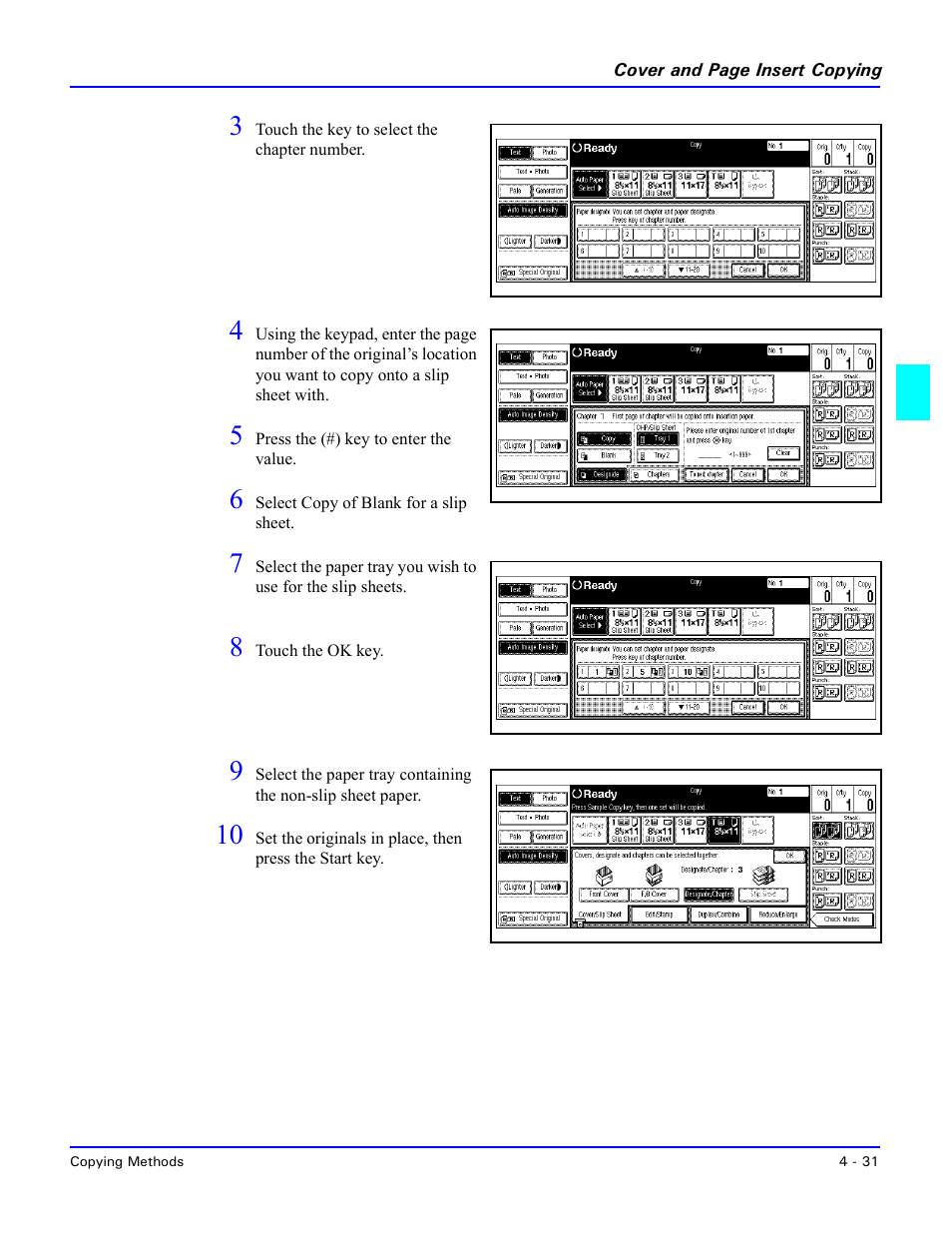 Lanier 5470 User Manual | Page 77 / 184