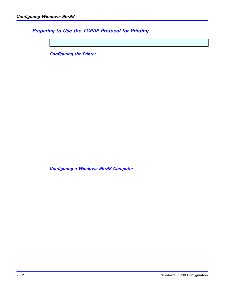 Preparing to use the tcp/ip protocol for printing | Lanier 5227 User Manual | Page 16 / 102