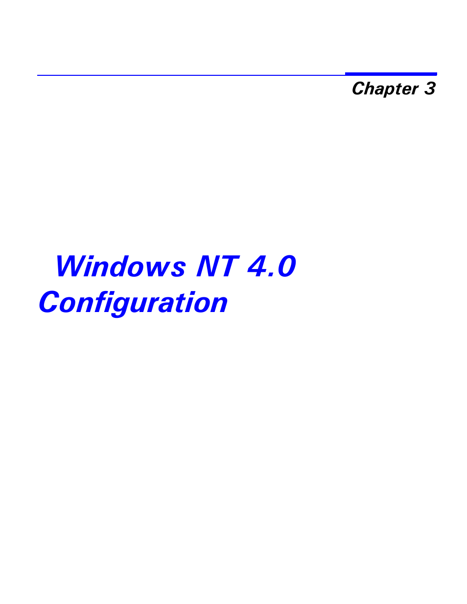 Windows nt 4.0 configuration, Chapter 3 - windows nt 4.0 configuration | Lanier 5227 User Manual | Page 21 / 102