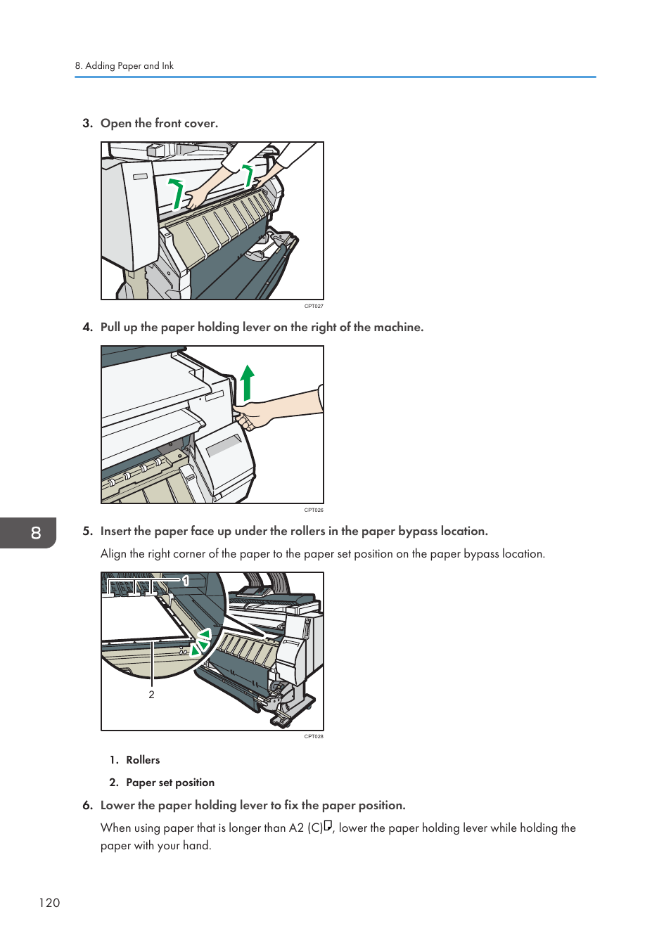 Lanier CW2200SP User Manual | Page 122 / 220