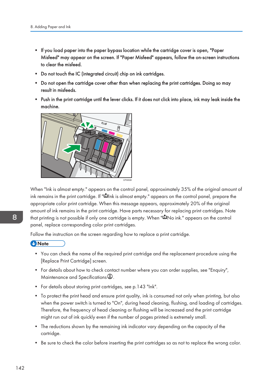 Lanier CW2200SP User Manual | Page 144 / 220