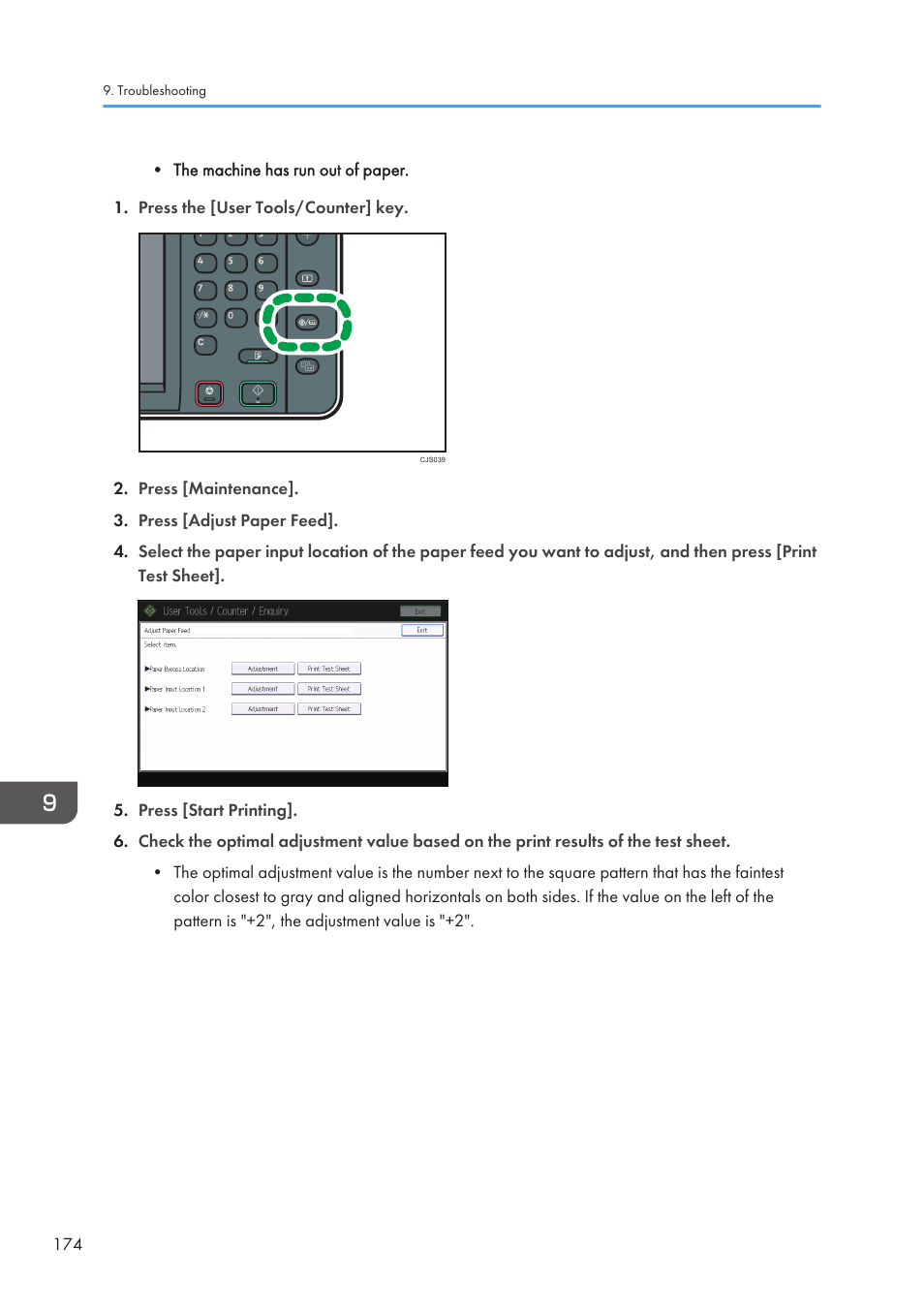 Lanier CW2200SP User Manual | Page 176 / 220