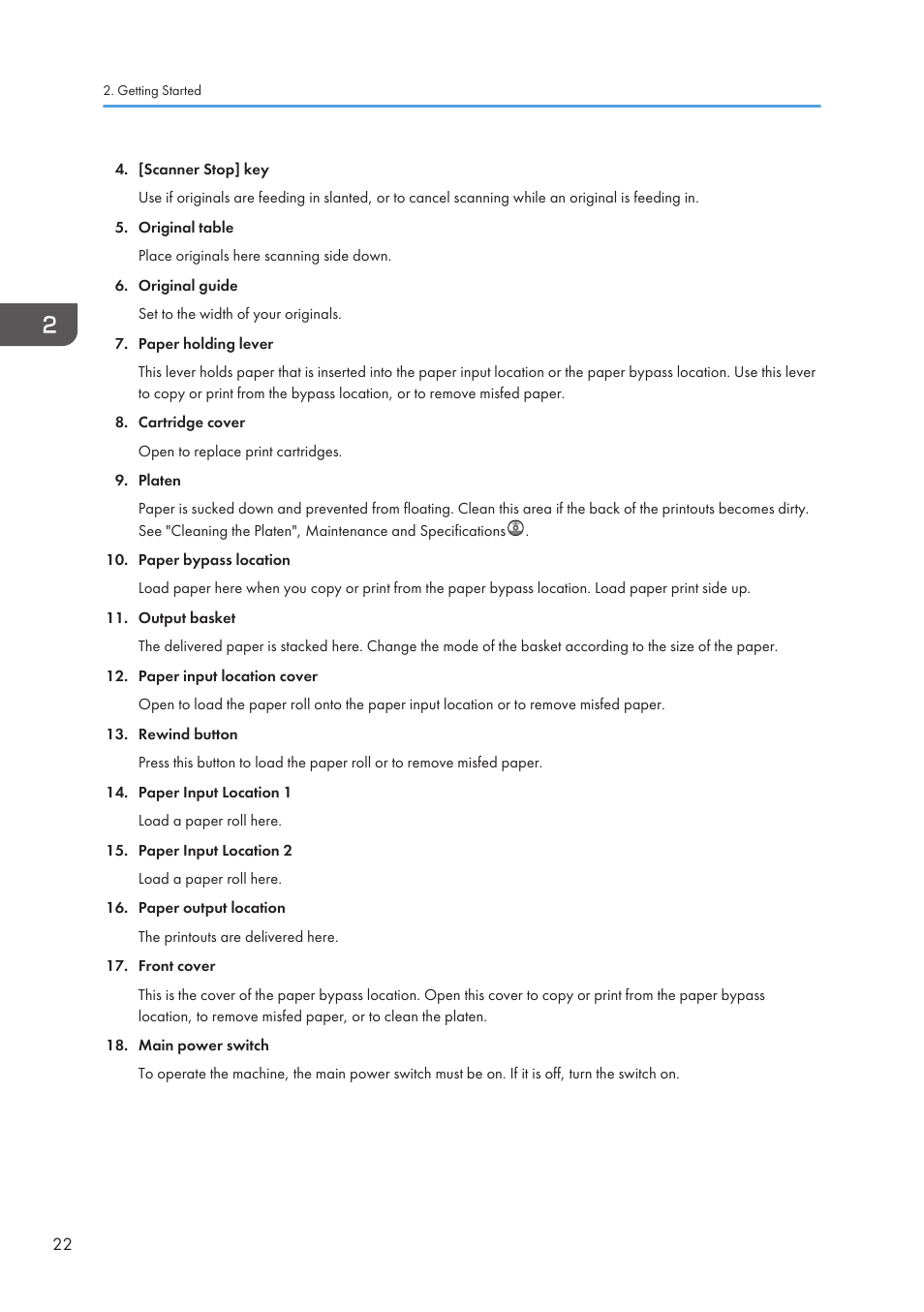 Lanier CW2200SP User Manual | Page 24 / 220