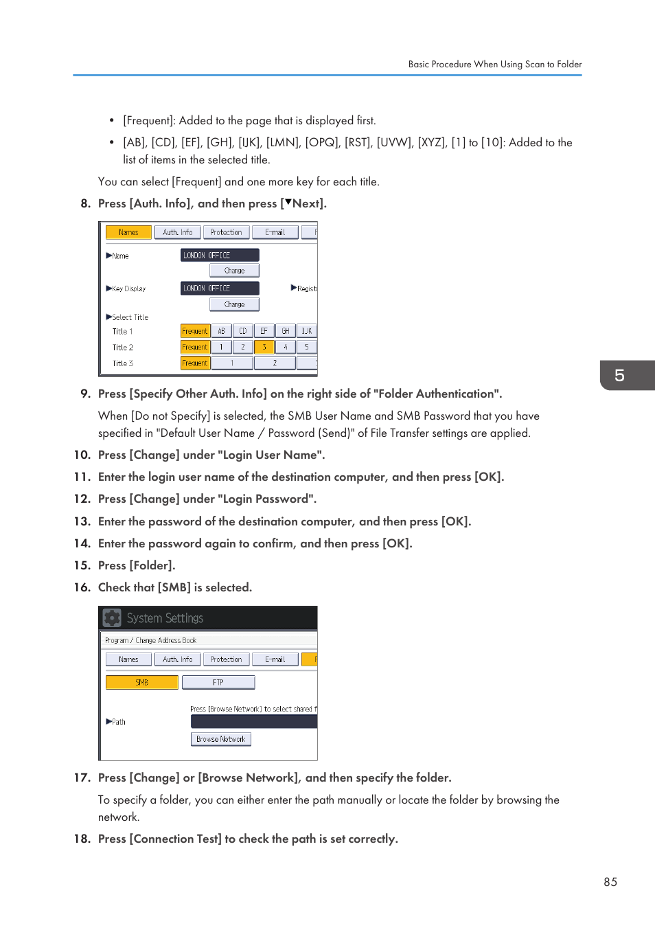 Lanier CW2200SP User Manual | Page 87 / 220