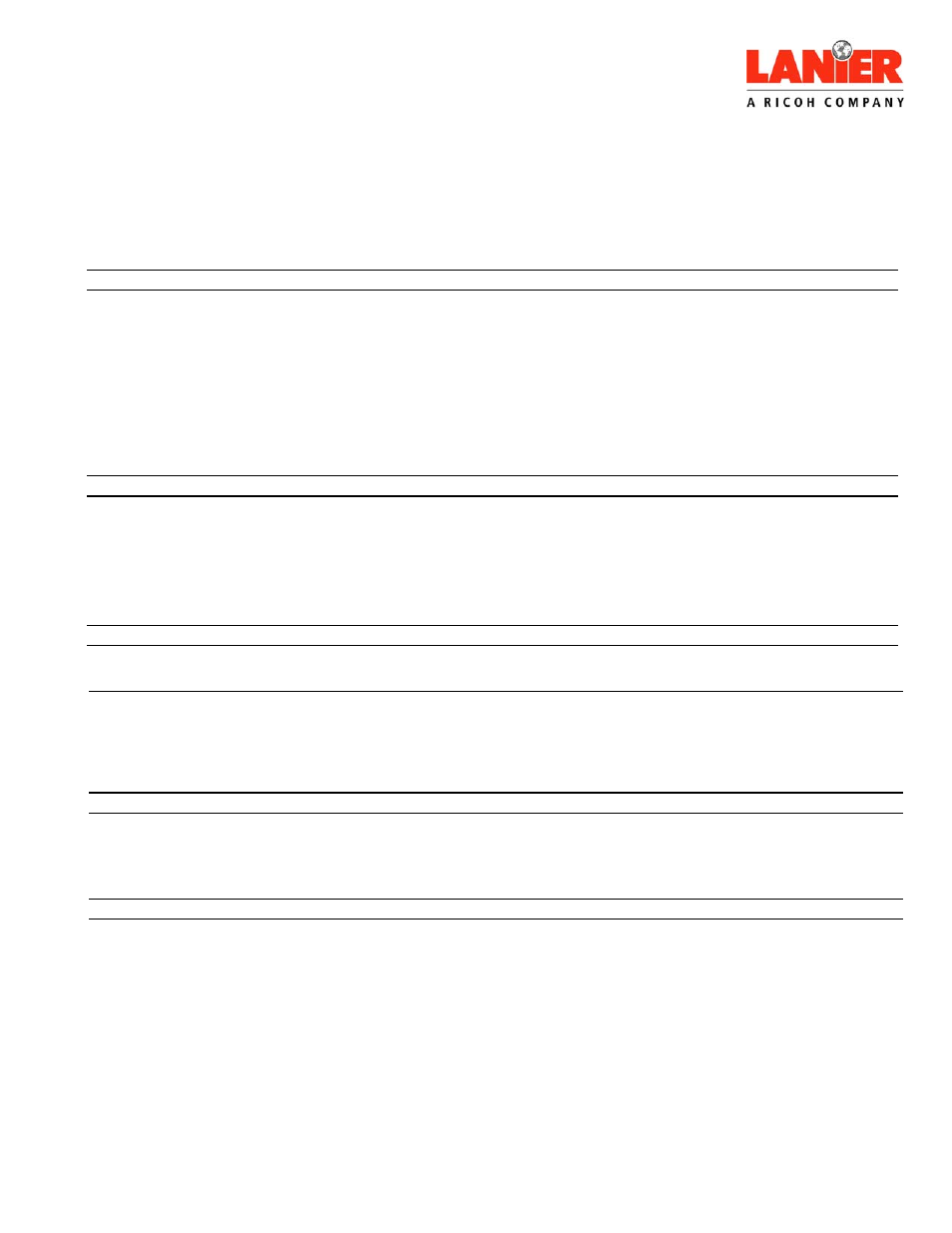 Lanier 480-0083 User Manual | 3 pages
