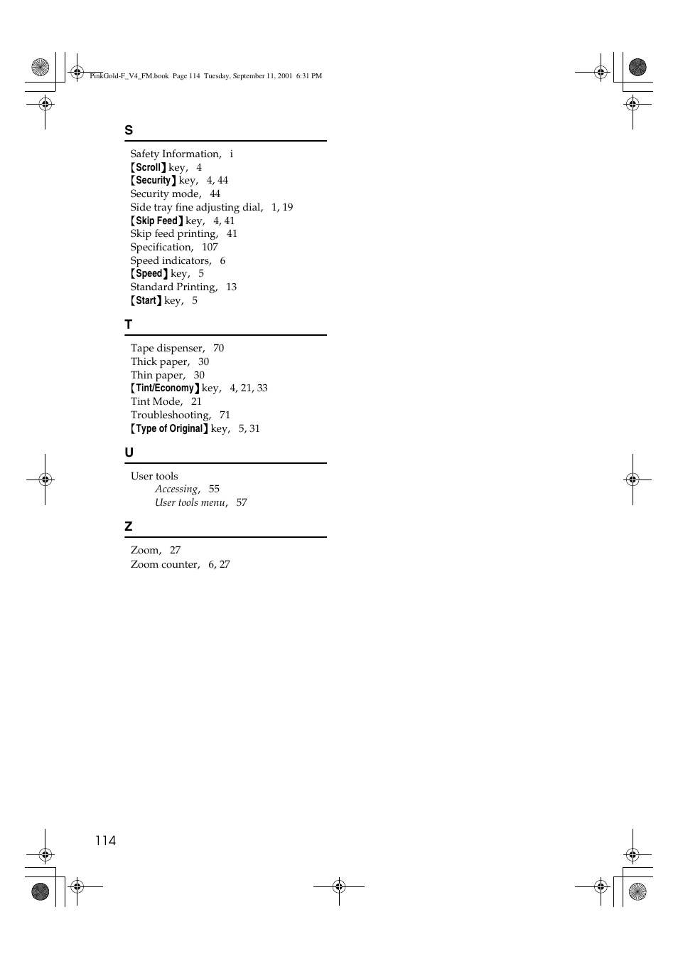 Lanier JP1030 User Manual | Page 126 / 128