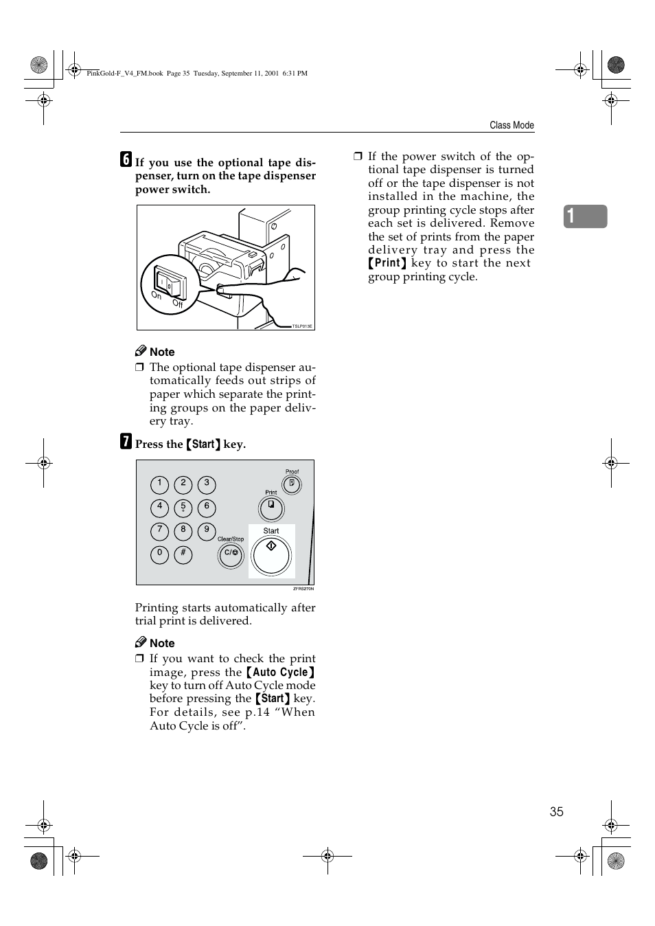 Lanier JP1030 User Manual | Page 47 / 128