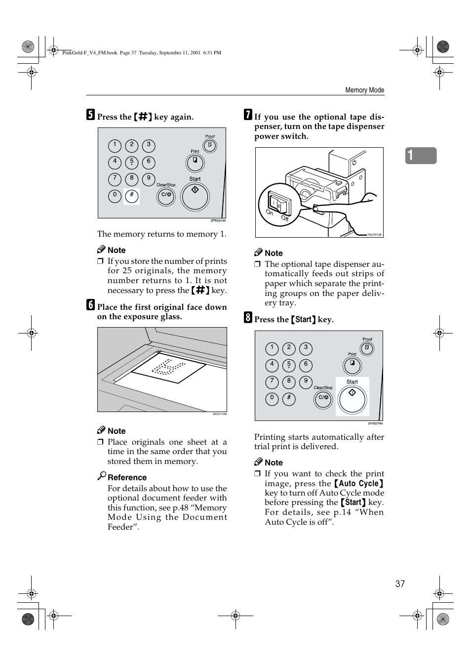 Lanier JP1030 User Manual | Page 49 / 128