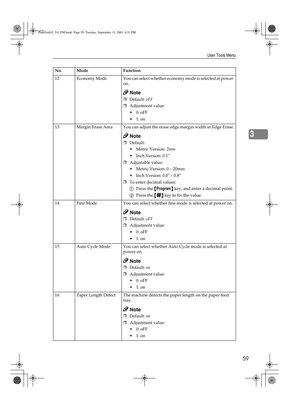 Lanier JP1030 User Manual | Page 71 / 128