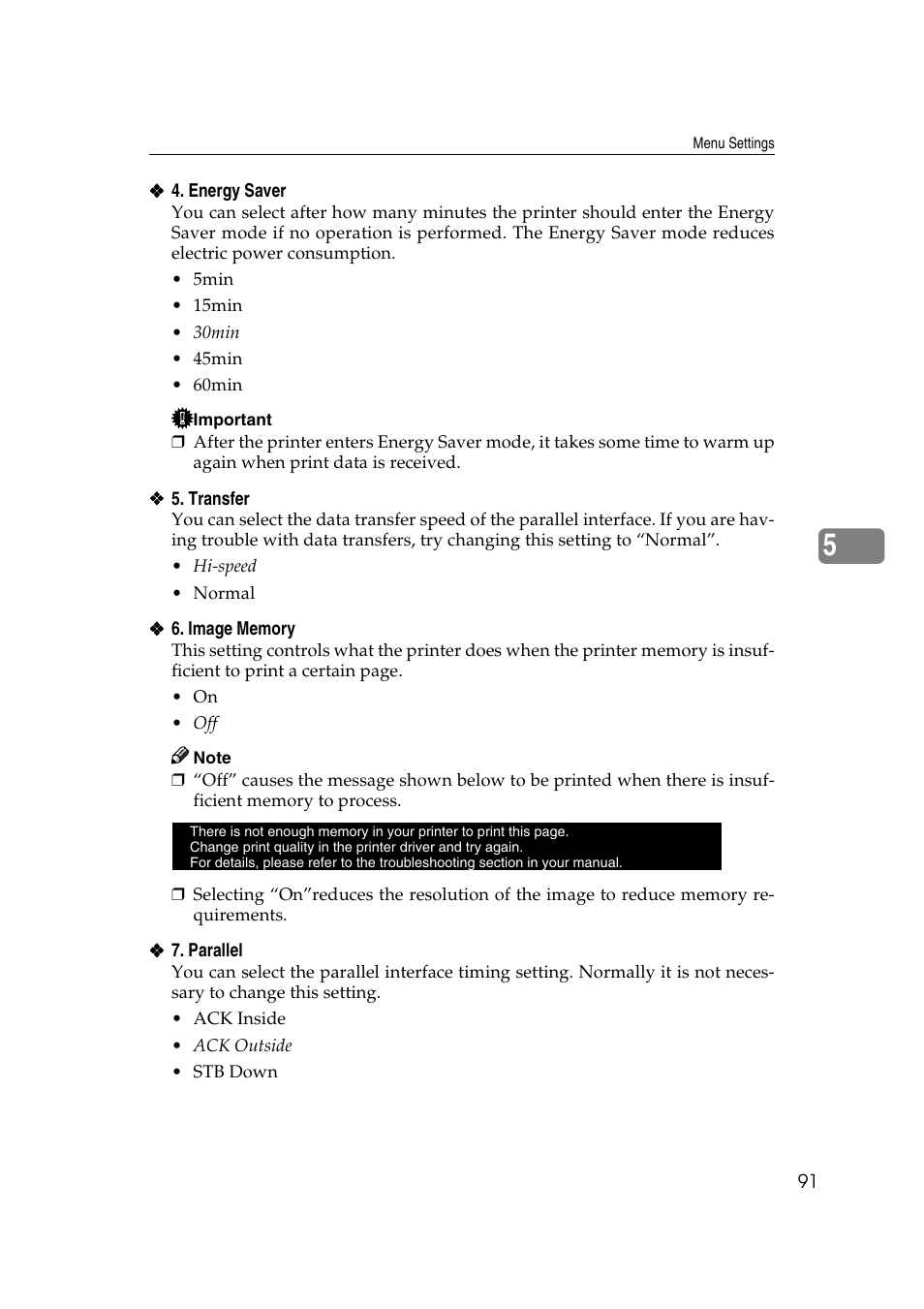 Lanier AP206 User Manual | Page 104 / 141