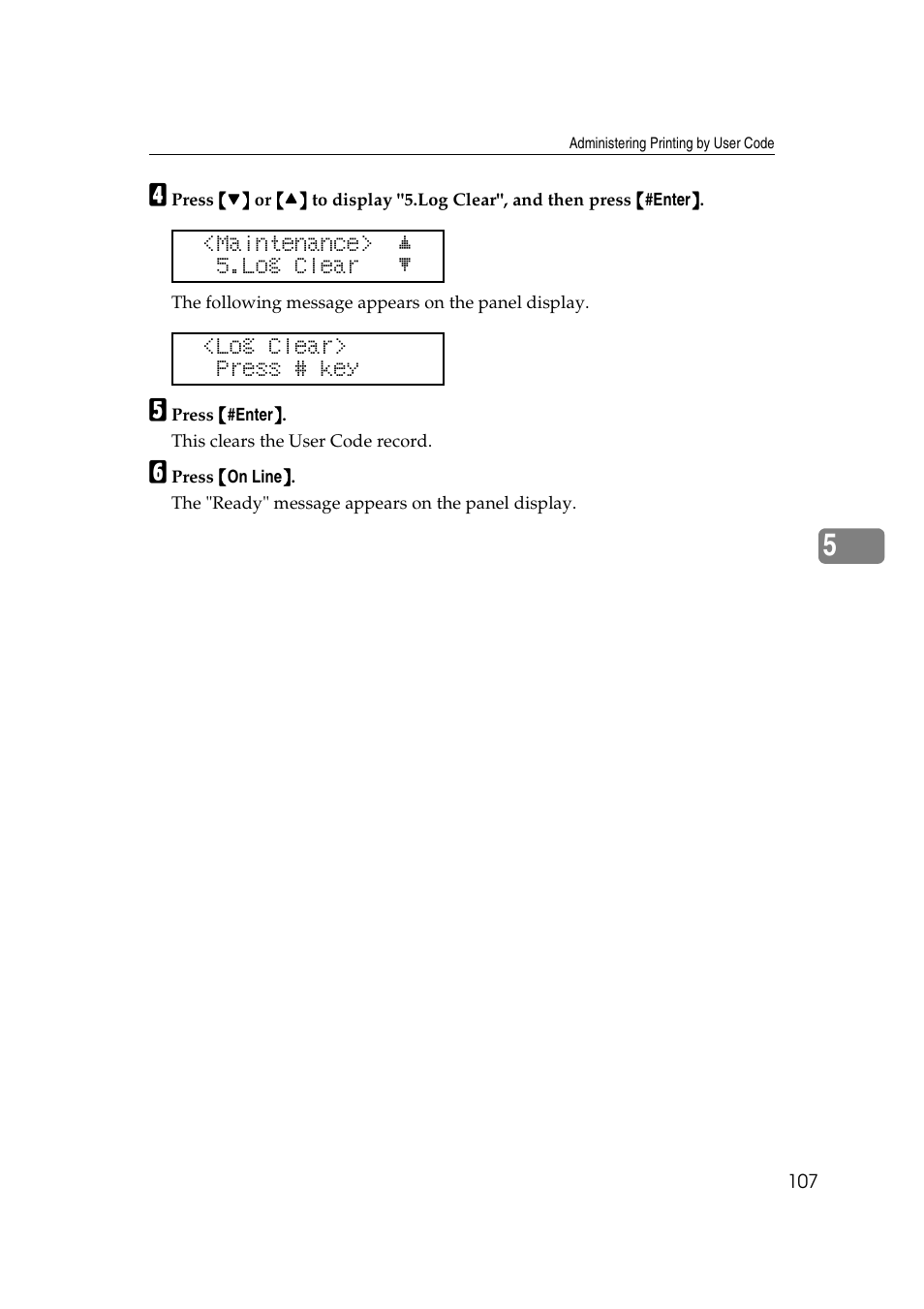 Lanier AP206 User Manual | Page 120 / 141