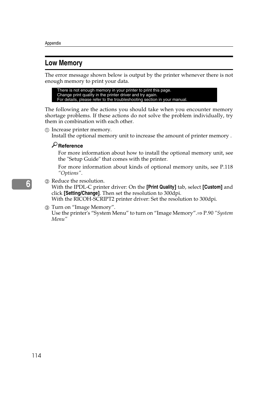 Lanier AP206 User Manual | Page 127 / 141