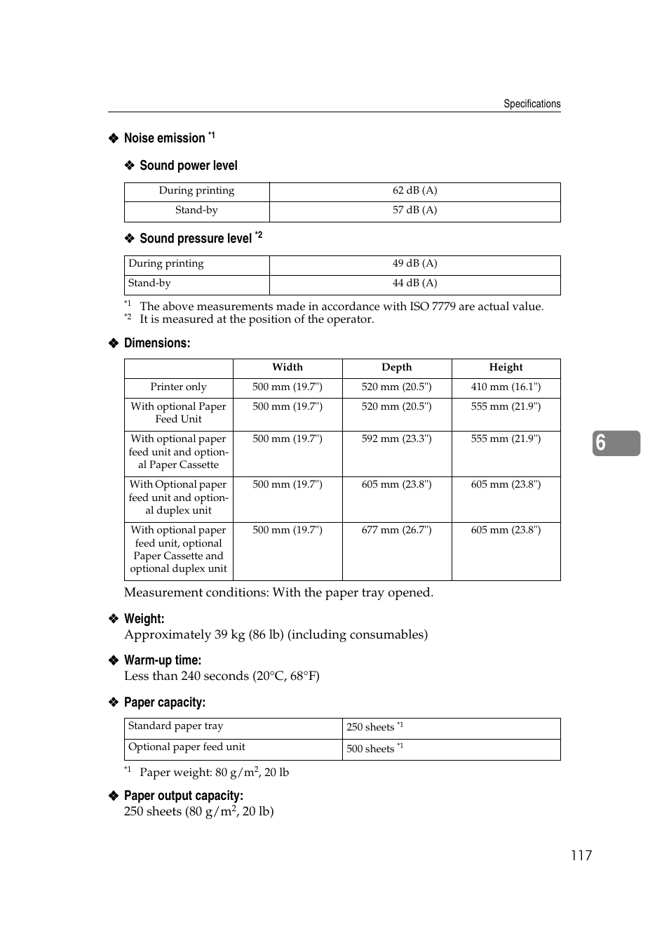 Lanier AP206 User Manual | Page 130 / 141