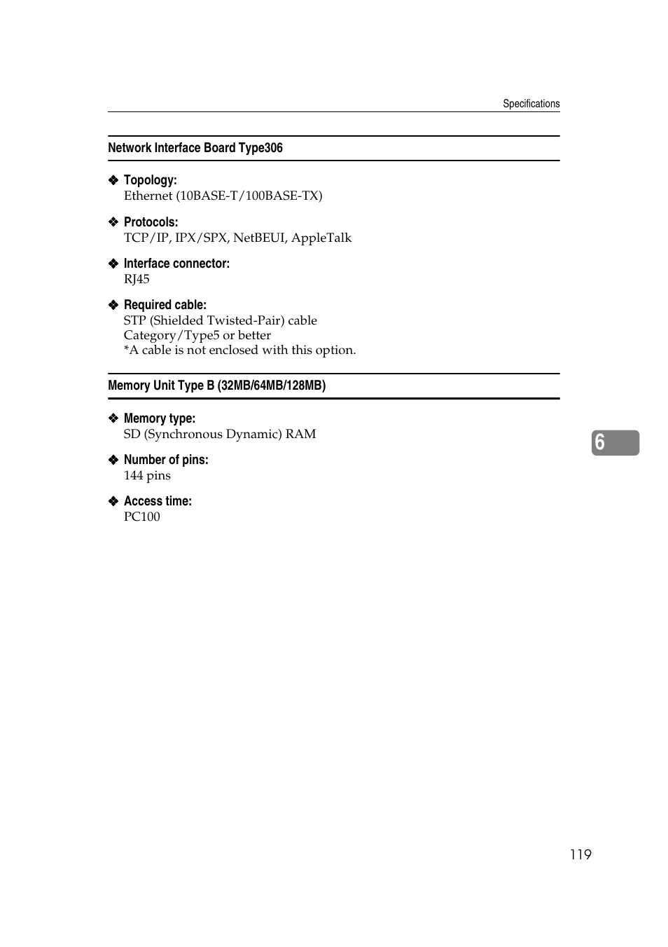 Lanier AP206 User Manual | Page 132 / 141