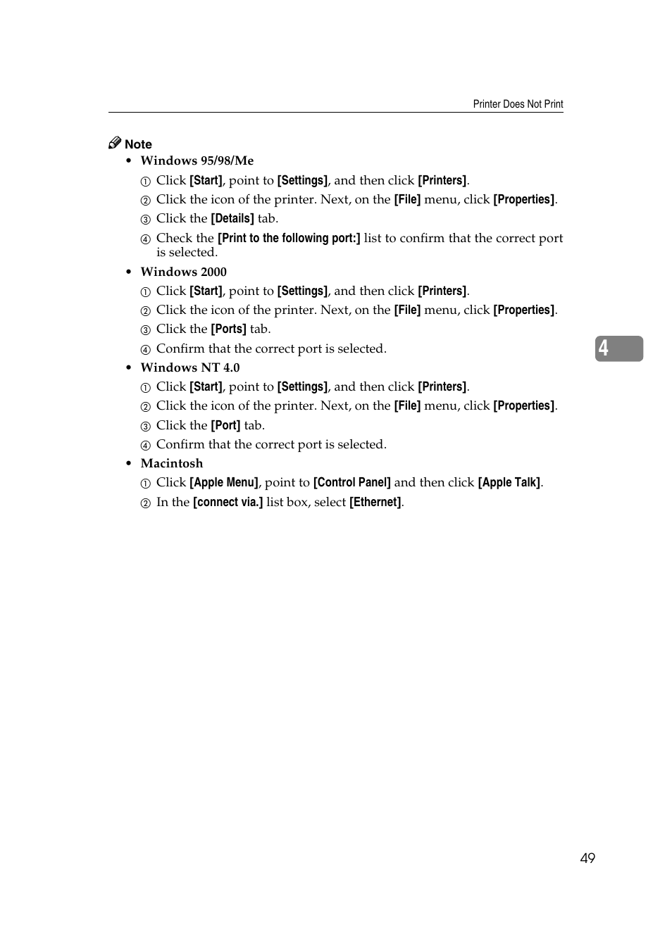 Lanier AP206 User Manual | Page 62 / 141
