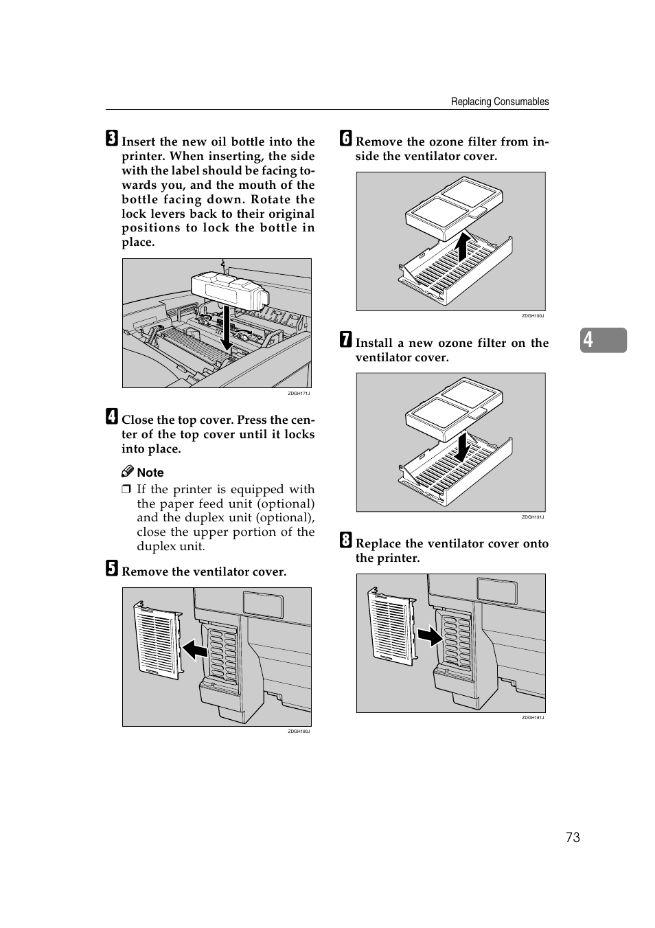 Lanier AP206 User Manual | Page 86 / 141