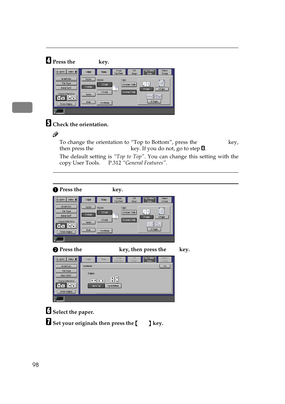 Lanier 5705 User Manual | Page 112 / 368