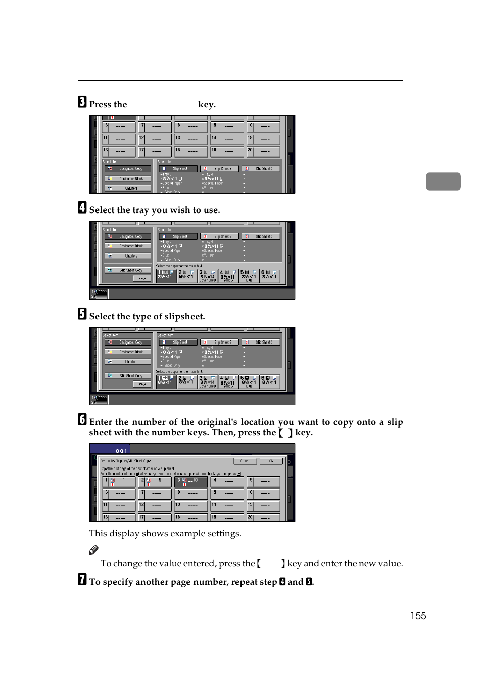 Lanier 5705 User Manual | Page 169 / 368