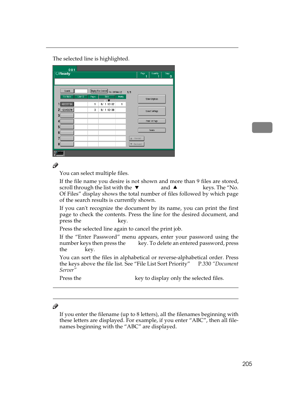 Lanier 5705 User Manual | Page 219 / 368